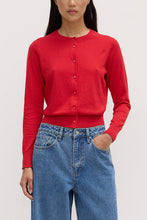 Assembly Label - Semra Cotton Cashmere Cardigan, Goji