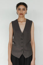 Sophie - She Ties Waistcoat, Graphite