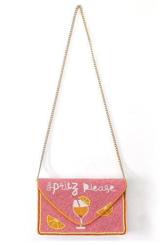 Dark Hampton - Spritz Please Beaded Bag