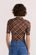 Staple the Label - Reign Mesh Top, Check