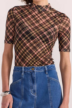 Staple the Label - Reign Mesh Top, Check