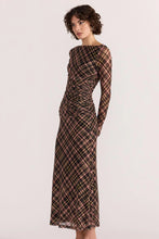 Staple the Label - Reign Mesh Midi Dress, Check