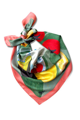 Dark Hampton x Studio Bon - Bonnie Large Silk Scarf, Studio Bon