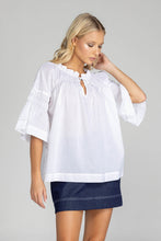 Blak - Thea Top, White/ Black