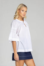 Blak - Thea Top, White/ Black