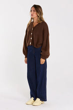 Thing Thing - Huddle Cardigan, Chocolate