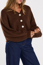 Thing Thing - Huddle Cardigan, Chocolate
