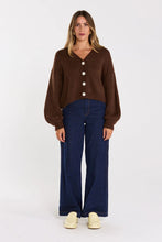 Thing Thing - Huddle Cardigan, Chocolate