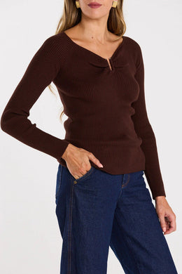 Thing Thing - Loop Longsleeve, Chocolate
