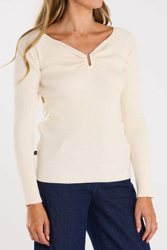 Thing Thing - Loop Longsleeve, Milky Bar