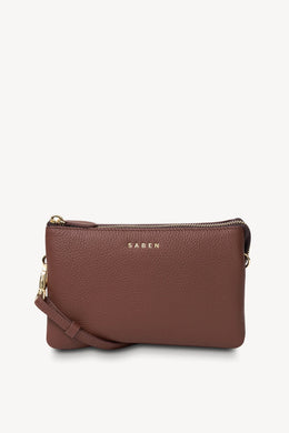 Saben - Tilly Crossbody Bag, Umber