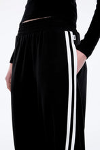 Ena Pelly - Valentina Stripe Pant, Black / Off White