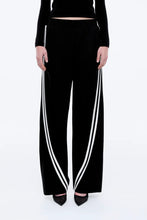 Ena Pelly - Valentina Stripe Pant, Black / Off White