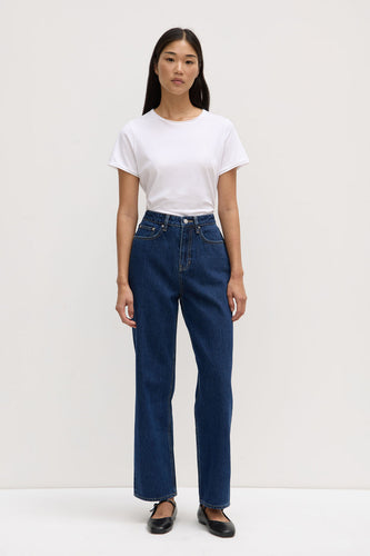 Assembly Label - Vintage Straight Jean, Heritage Blue