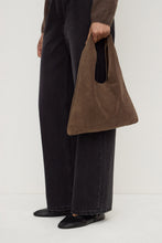 Assembly Label - Willow Suede Hobo Bag, Bark