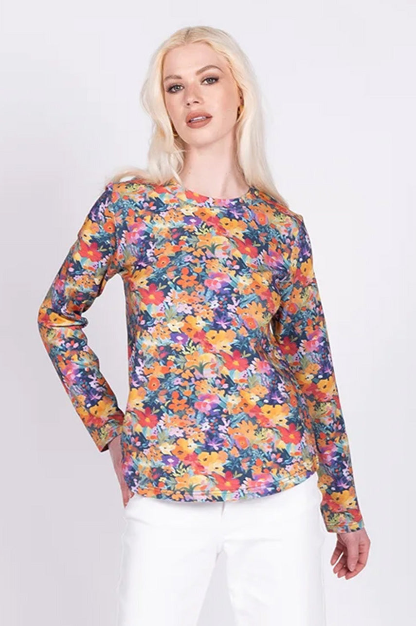 Wilson Trollope - Emilia Top L/S, Aurora Floral