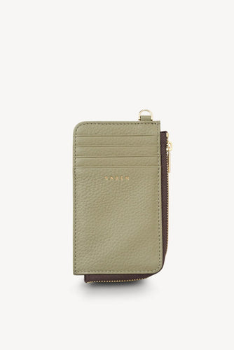 Saben - Winona Card Holder, Eucalyptus