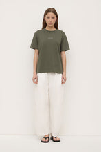 Assembly Label - Womens Atelier Logo Tee, Moss