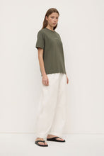 Assembly Label - Womens Atelier Logo Tee, Moss