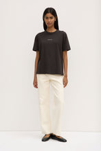 Assembly Label - Womens Atelier Logo Tee, Washed Black