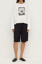 Assembly Label - Flora Wide Long Sleeve Tee, Antique White