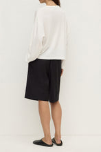 Assembly Label - Flora Wide Long Sleeve Tee, Antique White