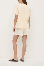 Assembly Label - Womens Organic Base Tee, Butter