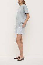 Assembly Label - Womens Organic Base Tee, Cloud