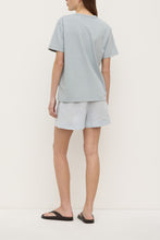 Assembly Label - Womens Organic Base Tee, Cloud