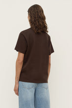 Assembly Label - Womens Organic Base Tee, Ganache