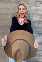 Dark Hampton x Kaylee Bell, Petite Silk Scarf, Cowboy Up Pink