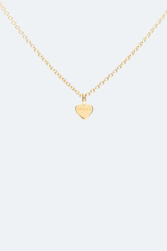 Stolen Girlfriends Club - Stolen Heart Necklace, 18k Gold Plated