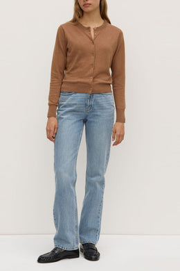 Assembly Label - Semra Cotton Cashmere Cardigan, Fawn