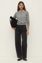 Assembly Label - Benny Knit Cardigan, Grey Marle