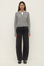 Assembly Label - Benny Knit Cardigan, Grey Marle