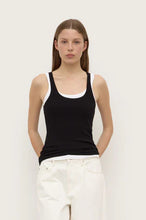 Assembly Label - Charlie Rib Tank, Black