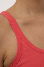 Assembly Label - Charlie Rib Tank, Washed Chilli