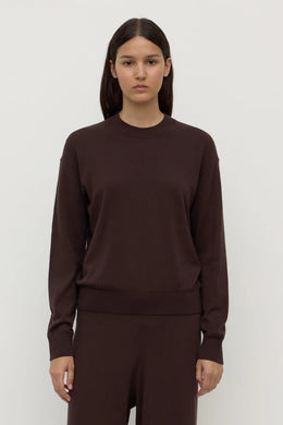 Assembly Label - Cotton Cashmere Lounge Sweater, Ganache