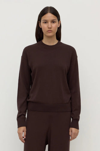 Assembly Label - Cotton Cashmere Lounge Sweater, Ganache