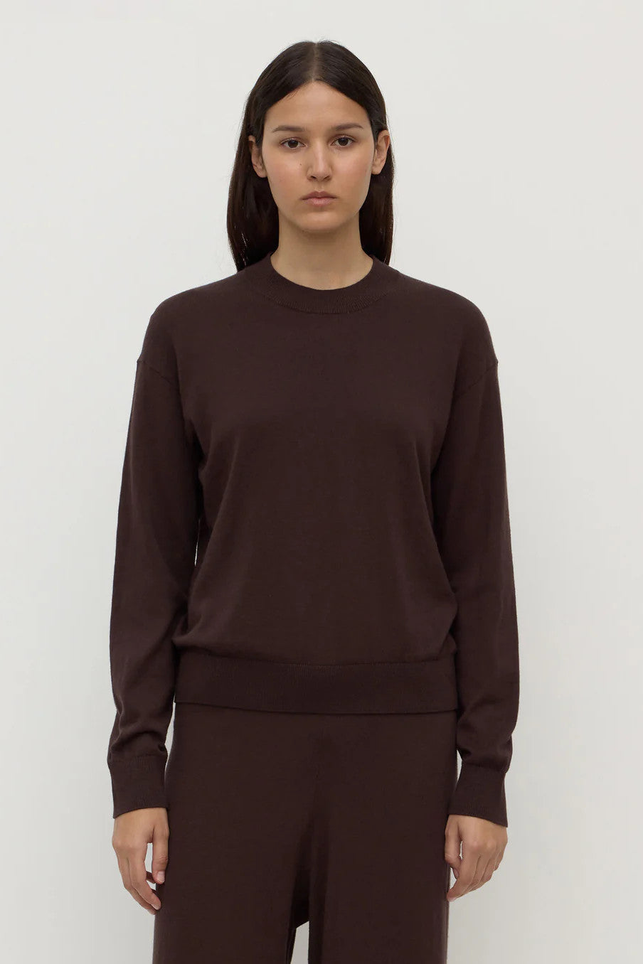 Assembly Label - Cotton Cashmere Lounge Sweater, Ganache