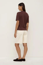 Assembly Label - June Silk Knit Tee, Espresso