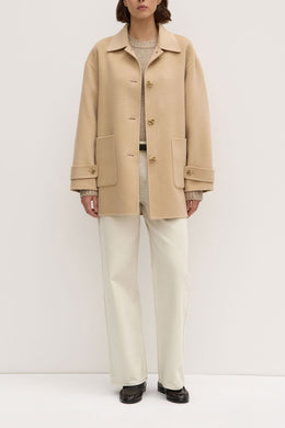 Assembly Label - Pierra Wool Coat, Fawn