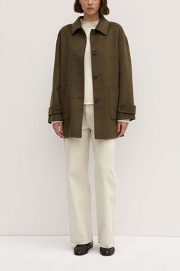 Assembly Label - Pierra Wool Coat, Spruce Marle
