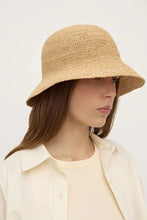 Assembly Label - Raffia Bucket Hat, Natural