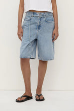 Assembly Label - Loose Fit Denim Short, Mid Stone Wash