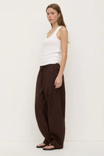 Assembly Label - Loxley Cotton Linen Pant, Ganache
