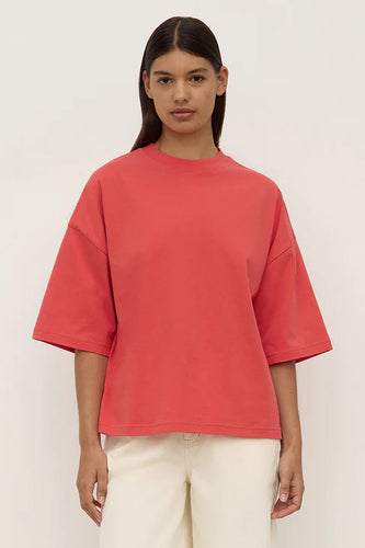 Assembly Label - Max Oversized Tee, Chilli