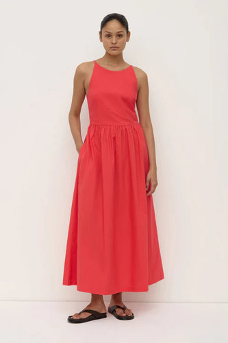 Assembly Label - Posie Midi Dress, Chilli