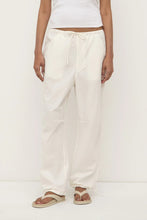 Assembly Label - Rooney Poplin Pant, White