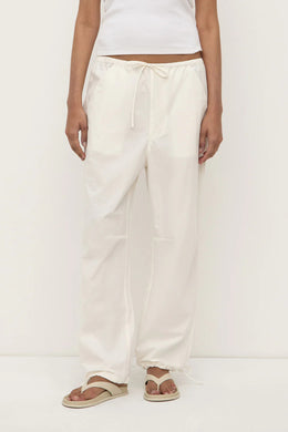 Assembly Label - Rooney Poplin Pant, White